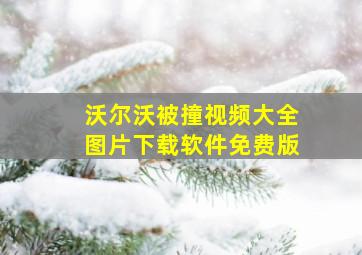 沃尔沃被撞视频大全图片下载软件免费版