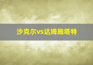 沙克尔vs达姆施塔特