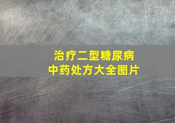 治疗二型糖尿病中药处方大全图片