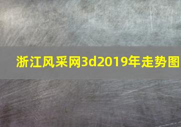 浙江风采网3d2019年走势图