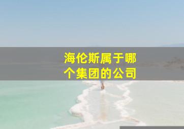 海伦斯属于哪个集团的公司