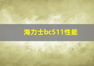 海力士bc511性能