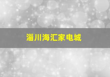 淄川海汇家电城