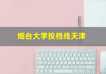 烟台大学投档线天津