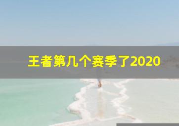 王者第几个赛季了2020