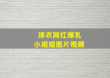 球衣网红爆乳小姐姐图片视频