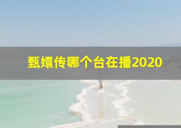 甄嬛传哪个台在播2020