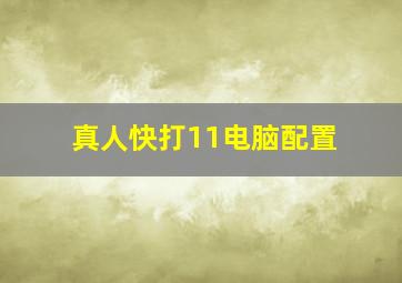 真人快打11电脑配置