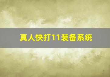 真人快打11装备系统