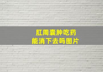 肛周囊肿吃药能消下去吗图片