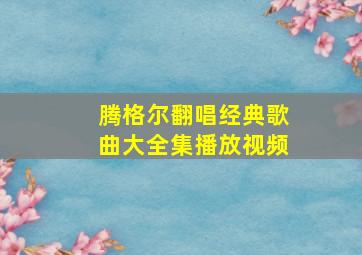 腾格尔翻唱经典歌曲大全集播放视频