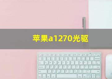 苹果a1270光驱