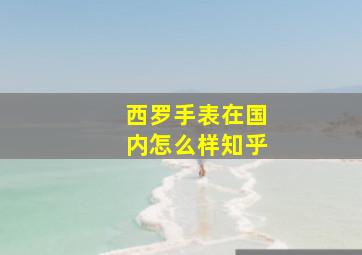 西罗手表在国内怎么样知乎