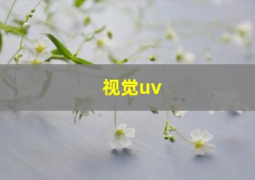 视觉uv