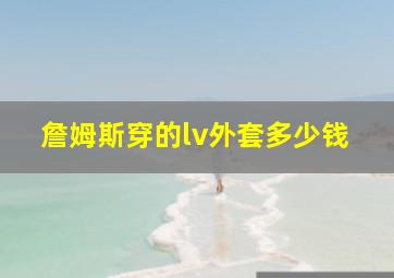 詹姆斯穿的lv外套多少钱