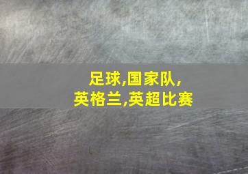 足球,国家队,英格兰,英超比赛