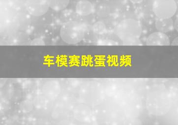 车模赛跳蛋视频