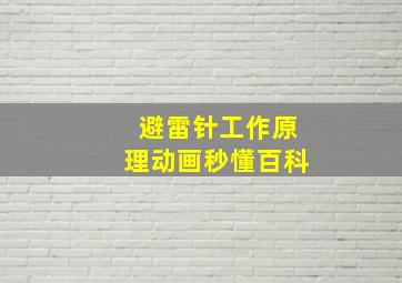 避雷针工作原理动画秒懂百科