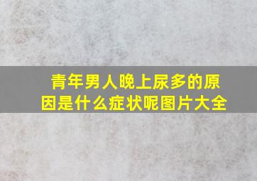 青年男人晚上尿多的原因是什么症状呢图片大全