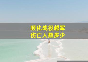 顺化战役越军伤亡人数多少