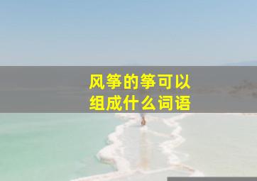 风筝的筝可以组成什么词语