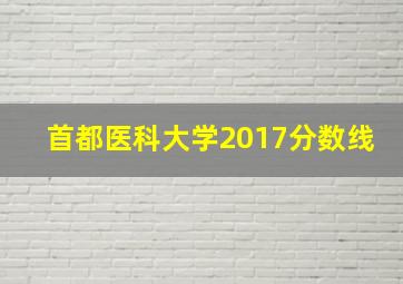 首都医科大学2017分数线