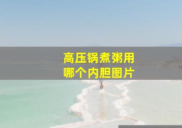 高压锅煮粥用哪个内胆图片