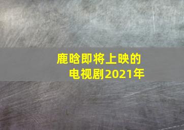 鹿晗即将上映的电视剧2021年