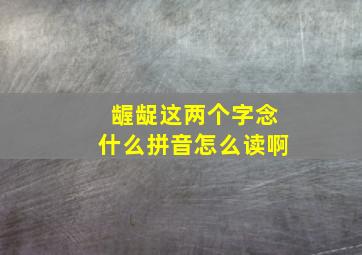 龌龊这两个字念什么拼音怎么读啊